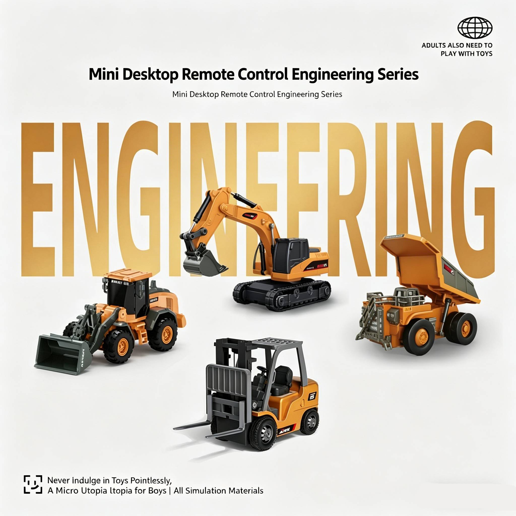 1/64 Mini Remote Controlled Bu - огляд і ціна Rc Hobby Excavator