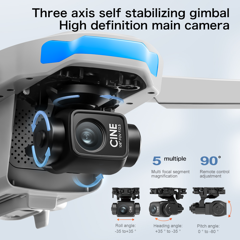 S-X1 MAX GPS Drone with 3-Axis - огляд і ціна Rc Hobby China