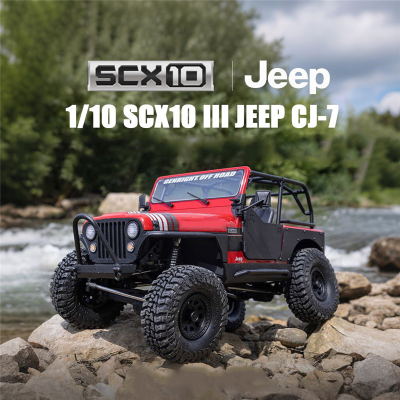 SCX10 III CJ‑7 V2 Remote Contr - огляд і ціна Rc Jeep Hobby