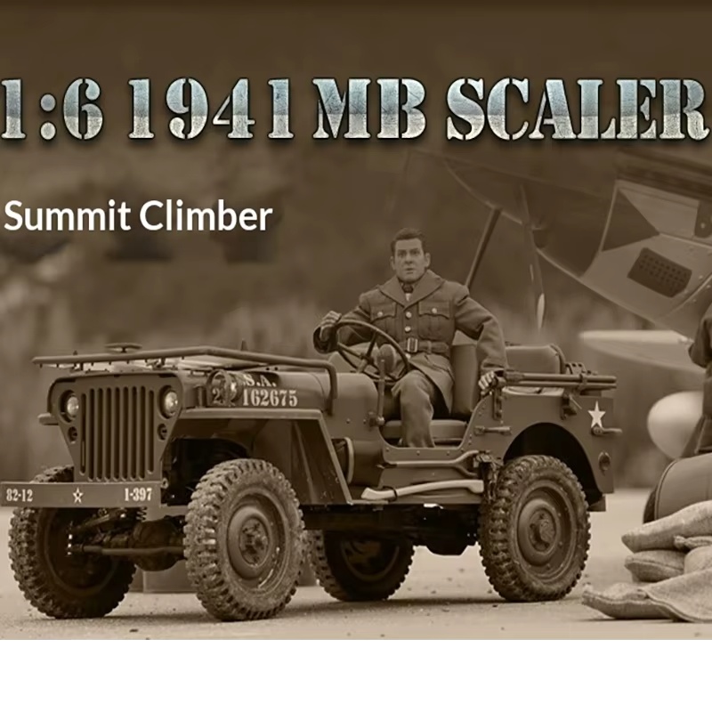 6 Scale RC Willys Jeep 4WD Off - огляд і ціна Rc Jeep Hobby