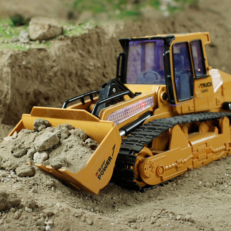 Bulldozer Dumper Tractor RC Tr - огляд і ціна Rc Hobby Excavator