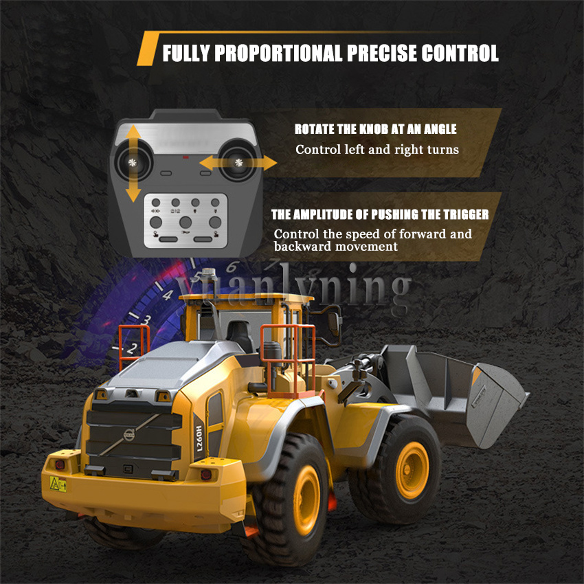 1/16 Electric Remote Control C - огляд і ціна Rc Hobby Excavator