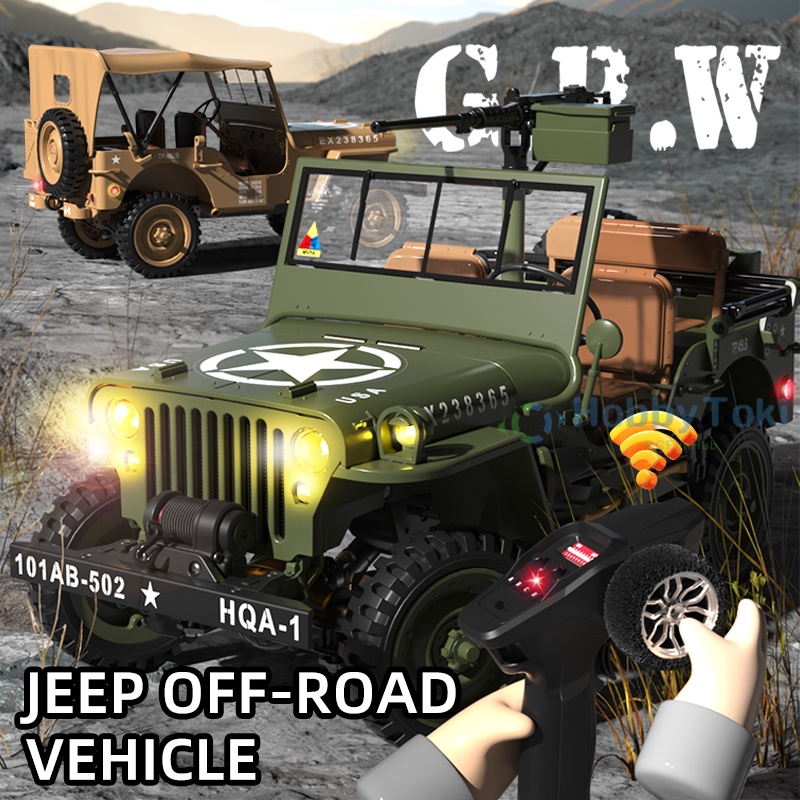 1/14 US 2.4G 4WD RC Jeep Car M - огляд і ціна Rc Jeep Hobby