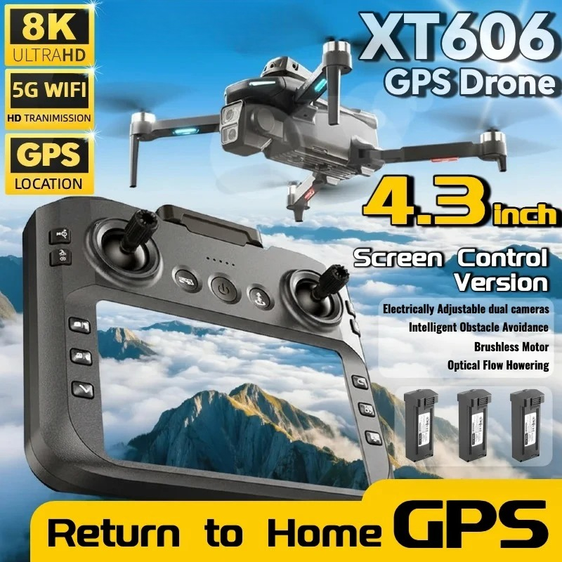 Best Deal XT606 MAX Drone GPS  - огляд і ціна Rc Hobby China