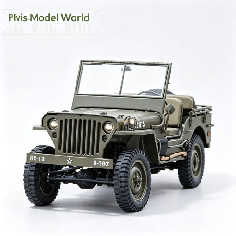 Fms 1/6 1941 Mb Scale Crawler  - огляд і ціна Rc Jeep Hobby