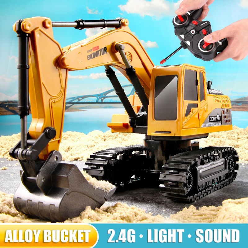 RC Excavator 2.4Ghz 6 Channel  - огляд і ціна Rc Hobby Excavator